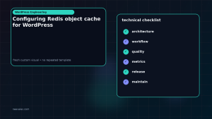 Generated visual related to Configuring Redis object cache for WordPress