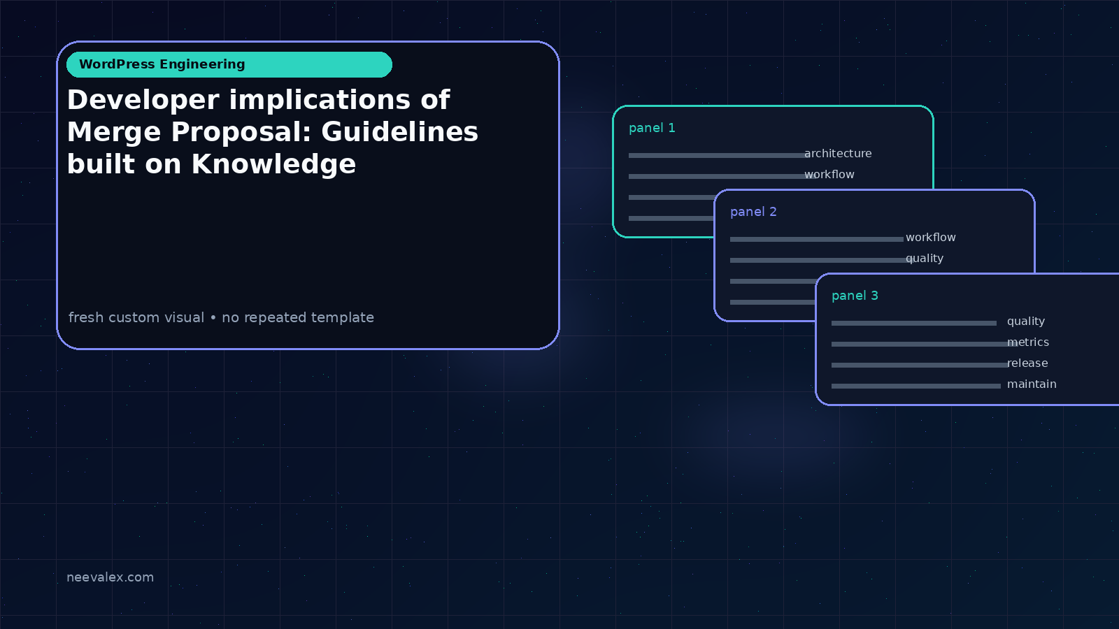 Main article image related to Developer implications of Merge Proposal: Guidelines built on Knowledge