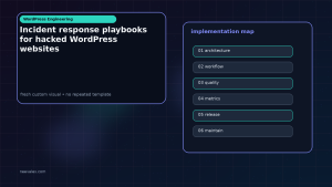 Generated visual related to Incident response playbooks for hacked WordPress websites