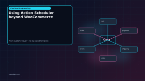 Generated visual related to Using Action Scheduler beyond WooCommerce