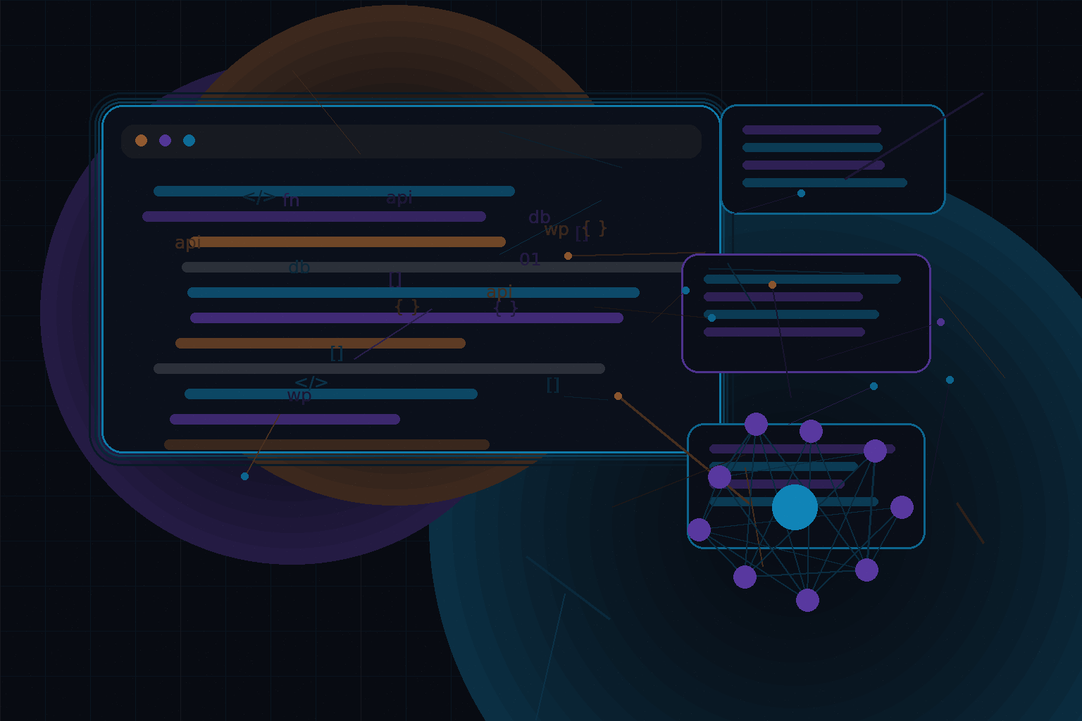 Technical editorial illustration for AI-First Tooling in Web Development (2026)
