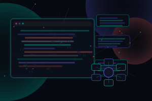 Dark technical editorial illustration for Using ACF to Create Flexible WordPress Content Systems