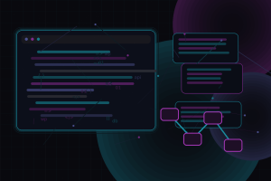 Dark technical editorial illustration for CI/CD for WordPress projects with GitHub Actions or GitLab Pipelines