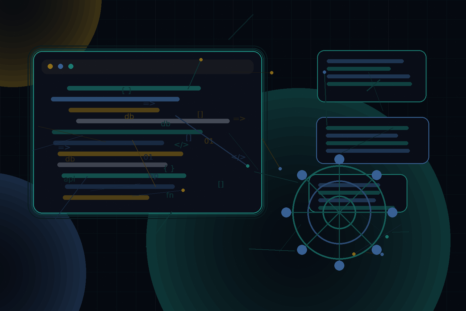 Technical editorial illustration for Using web scraping and data pipelines to enrich WordPress content
