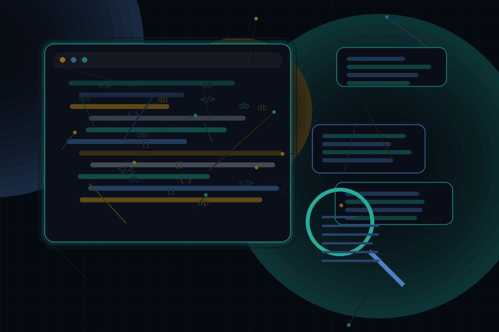 Dark technical editorial illustration for How to optimise WordPress for Core Web Vitals and better SEO