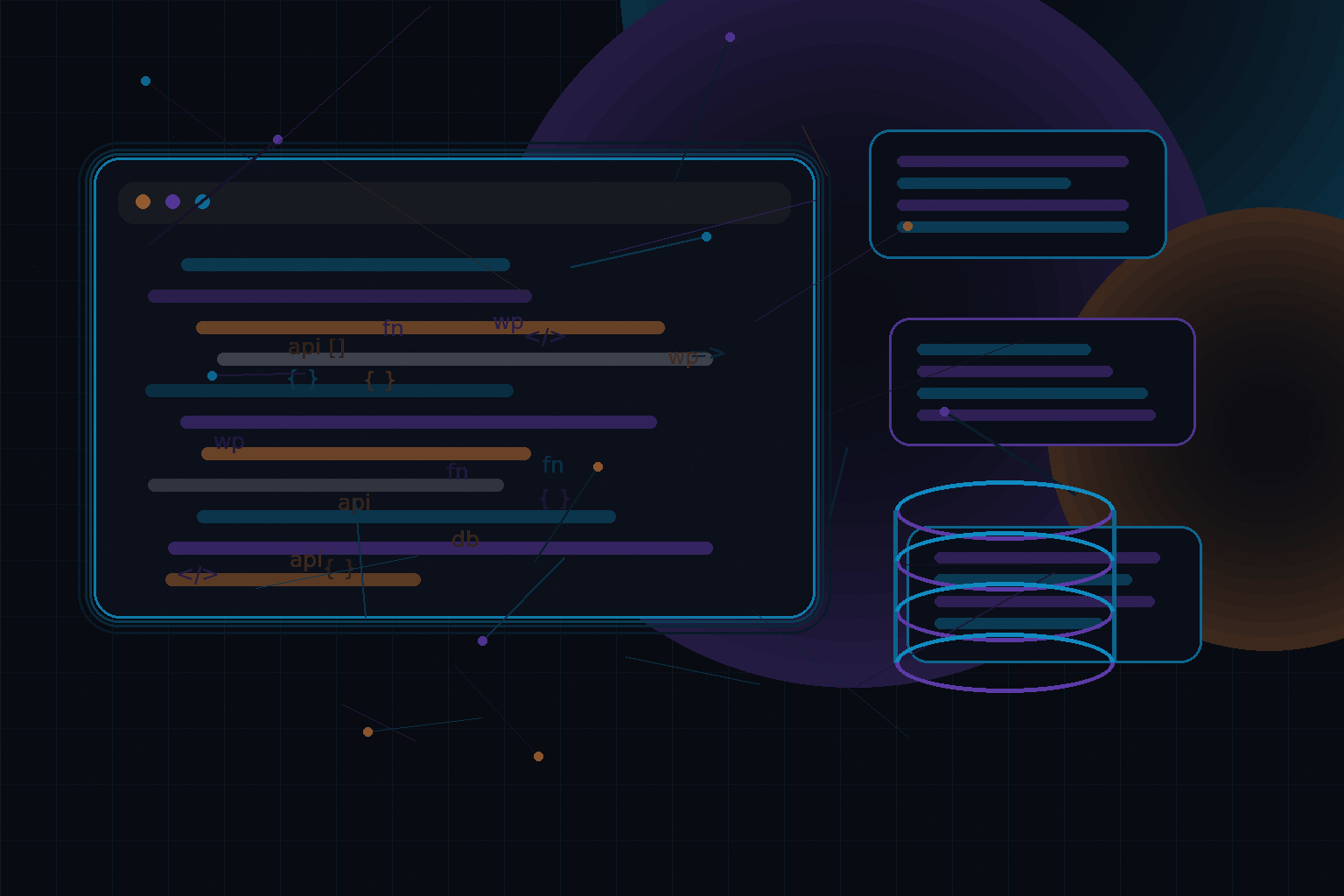 Technical editorial illustration for LiteSpeed Cache settings that actually improve WordPress speed