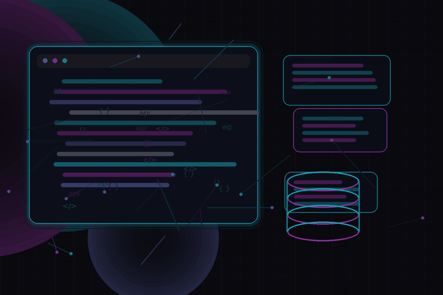 Technical editorial illustration for LiteSpeed Cache settings that actually improve WordPress speed