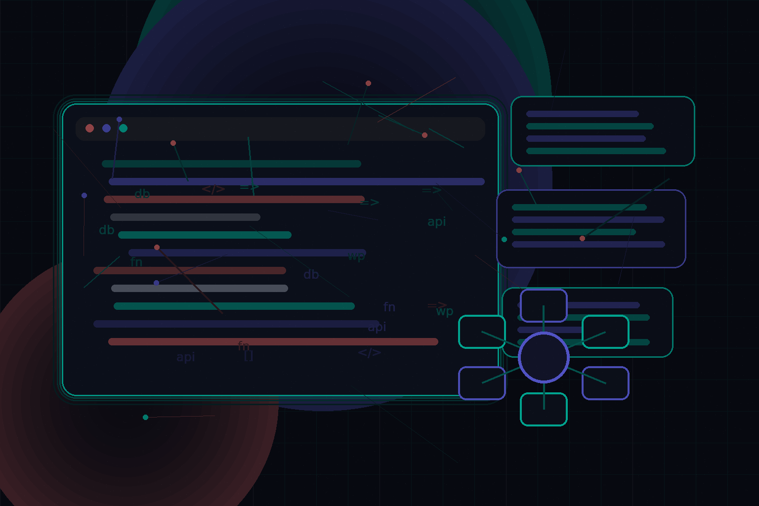 Technical editorial illustration for Designing reliable import and export pipelines for large WordPress content datasets