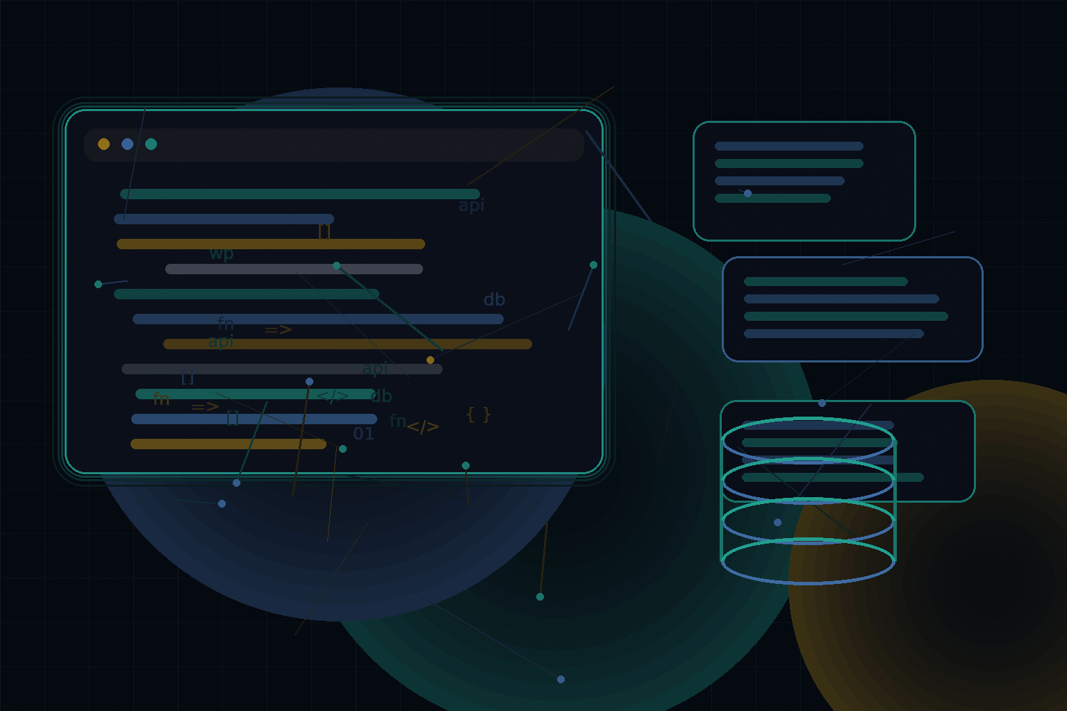 Technical editorial illustration for Zero-downtime WordPress deployments with rollback, staging, and database safety