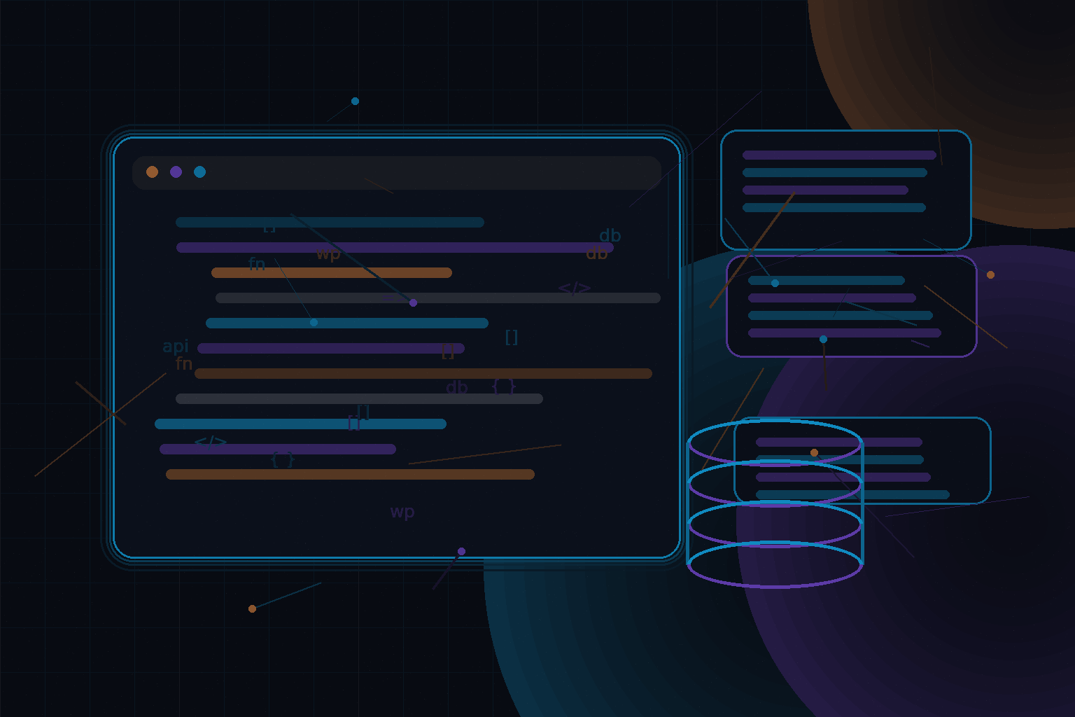 Technical editorial illustration for Zero-downtime WordPress deployments with rollback, staging, and database safety