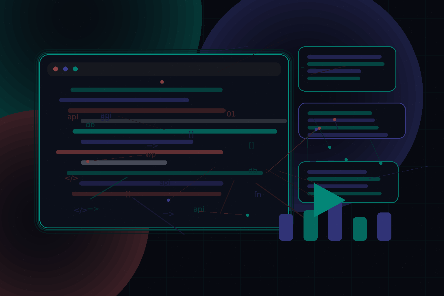 Technical editorial illustration for WordPress image optimization strategy for mobile-first websites