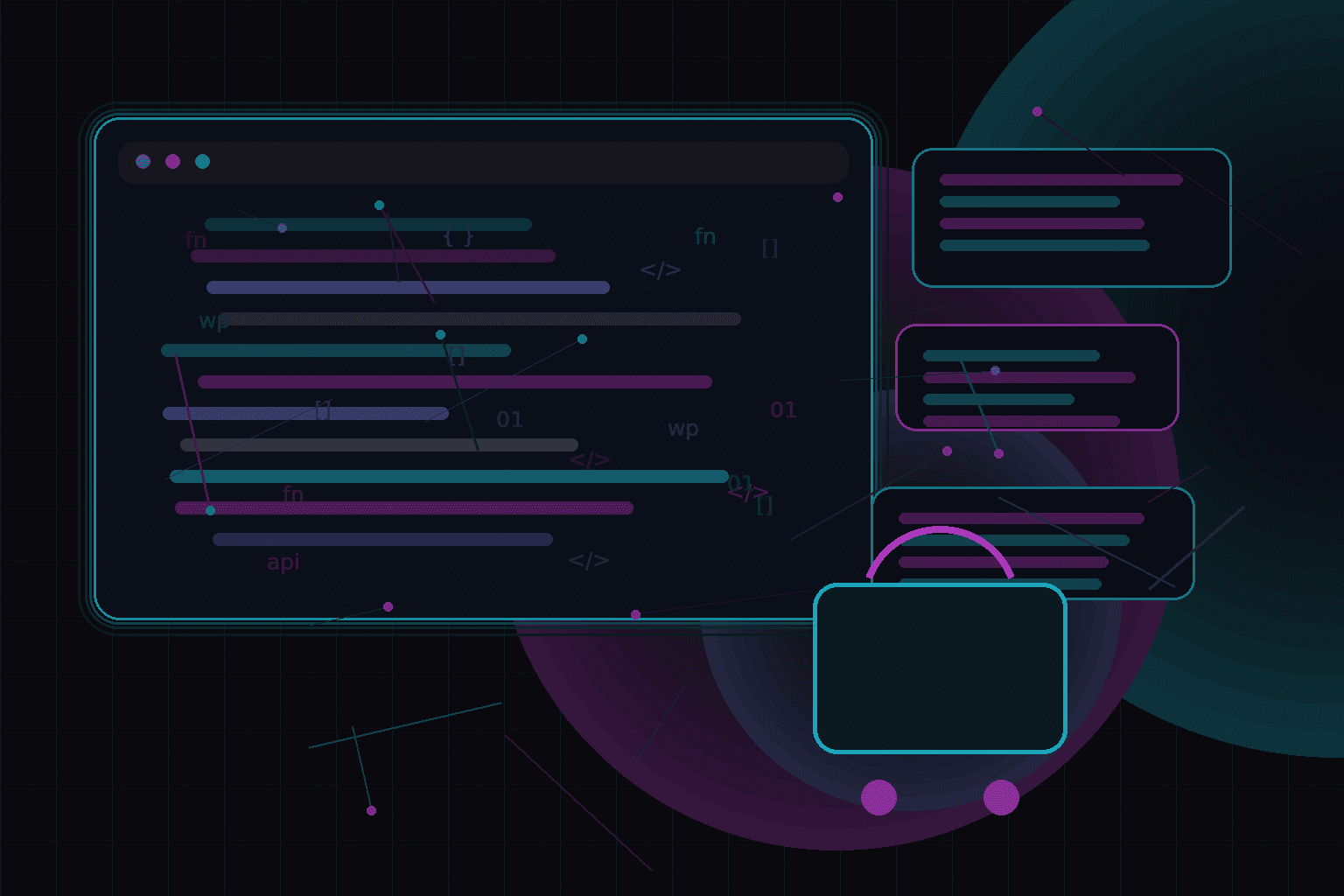 Technical editorial illustration for Building multilingual WooCommerce stores without creating maintenance chaos