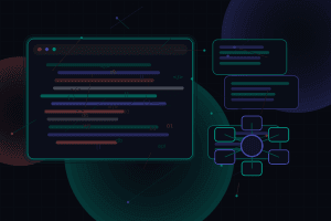 Dark technical editorial illustration for How to choose between custom fields, taxonomies, and post meta in WordPress