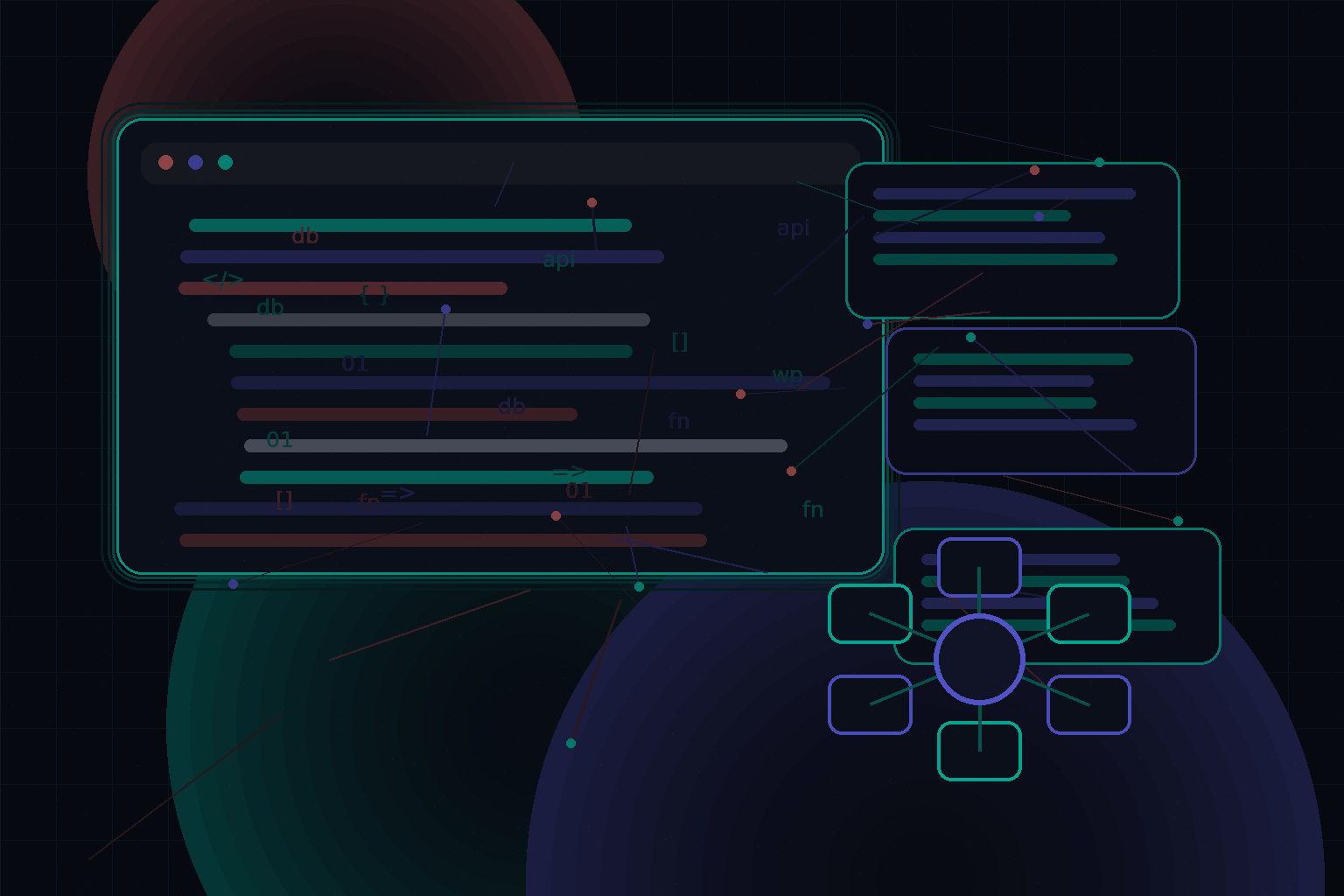 Technical editorial illustration for How to organize a professional WordPress codebase in Git