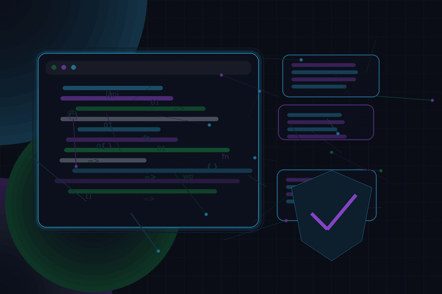 Technical editorial illustration for Managing SSL certificates with Caddy, Nginx, and Certbot