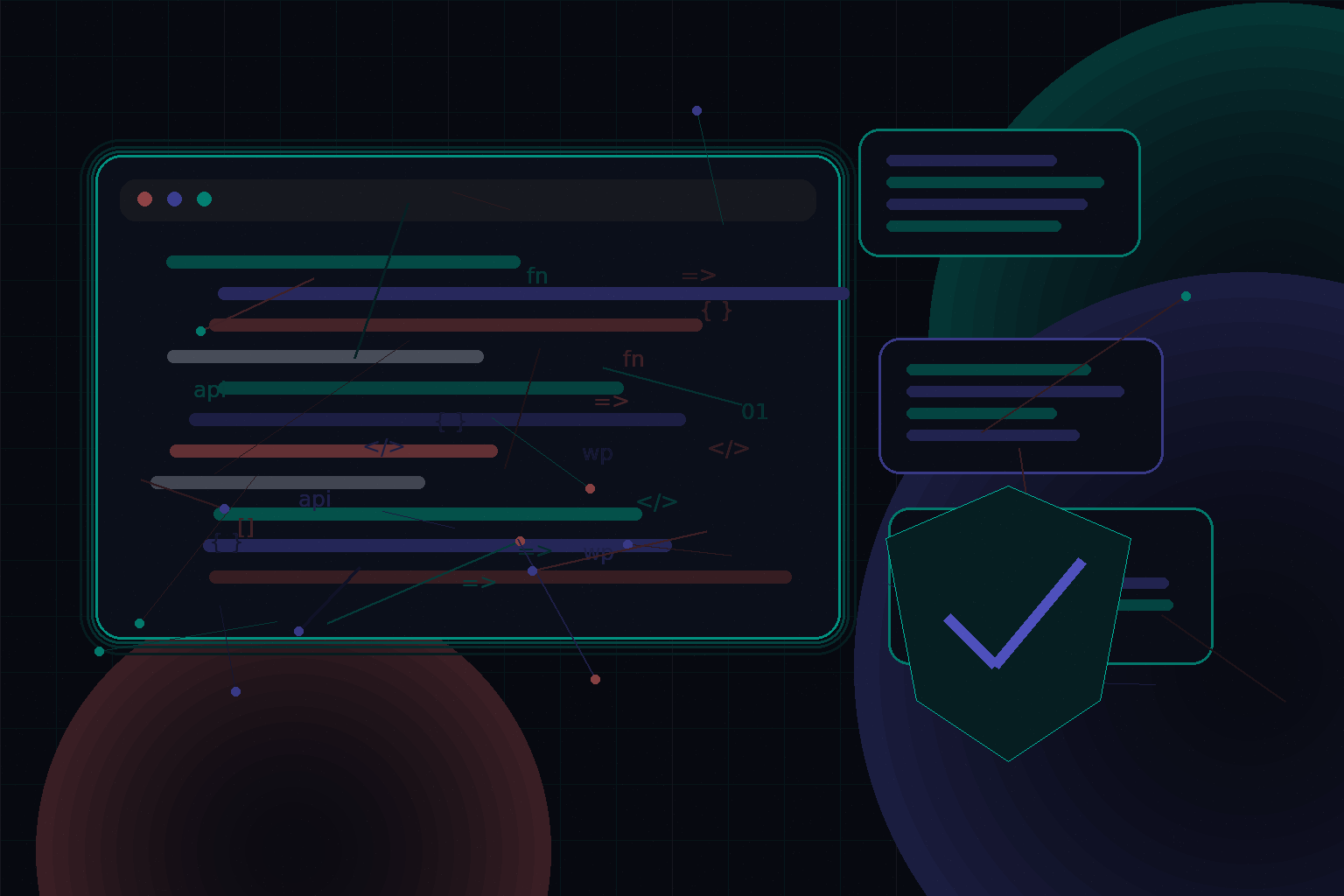 Technical editorial illustration for Using Cloudflare rules for WordPress performance and security