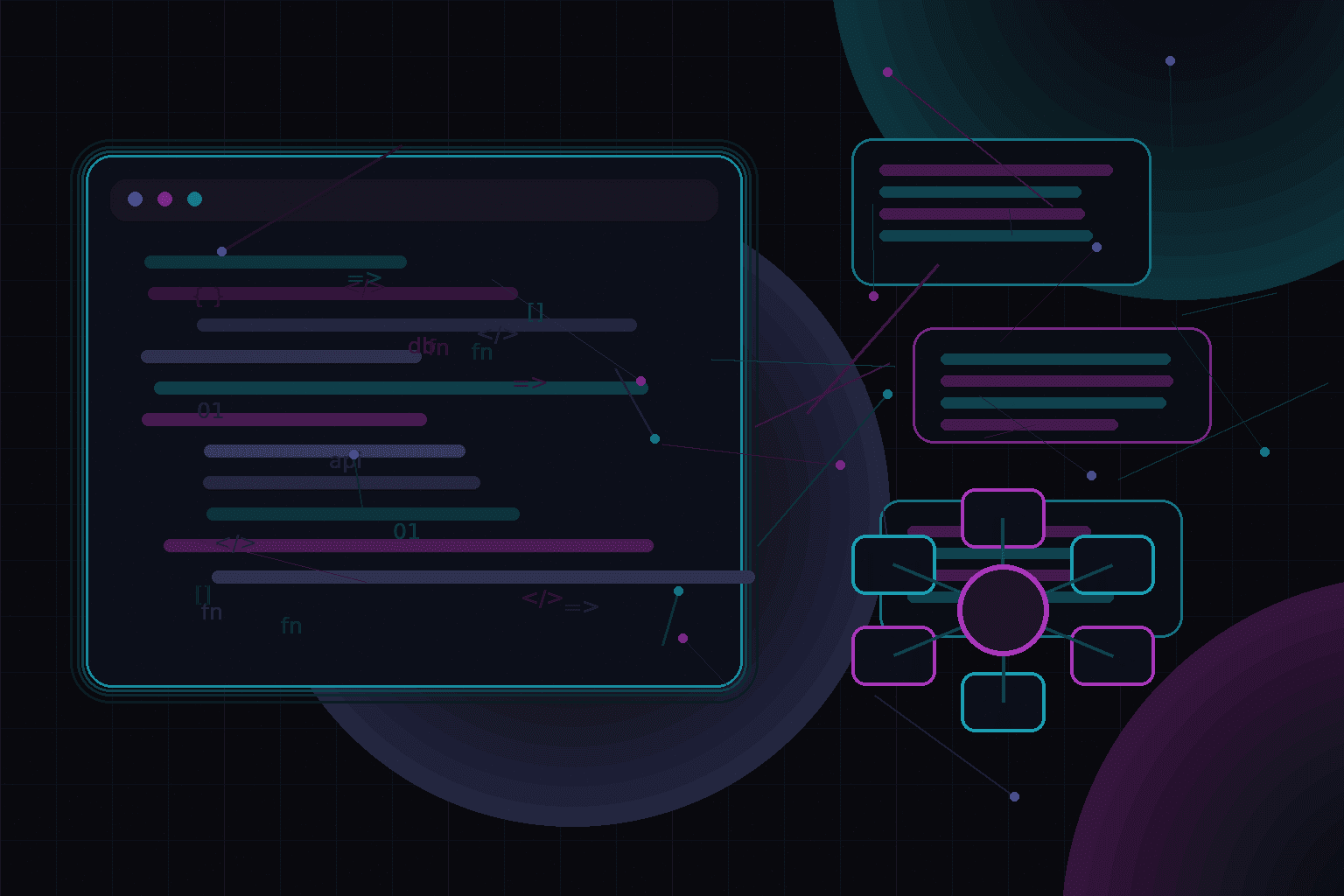 Technical editorial illustration for Safely exposing custom WordPress data to frontend apps