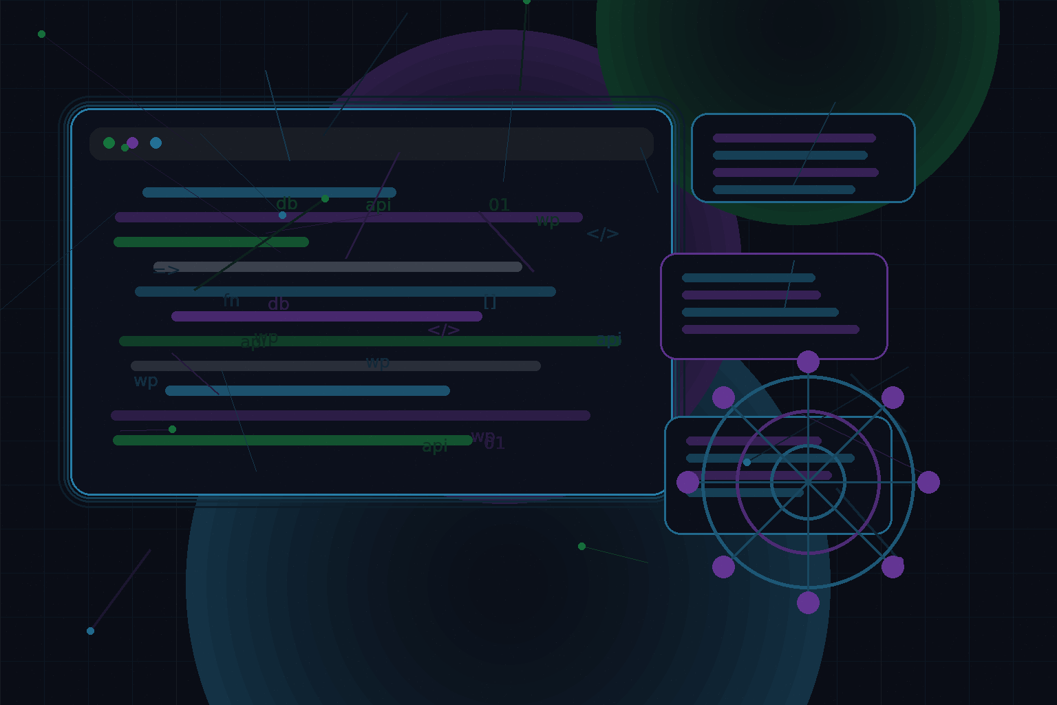 Technical editorial illustration for Idempotency keys for WordPress webhook integrations